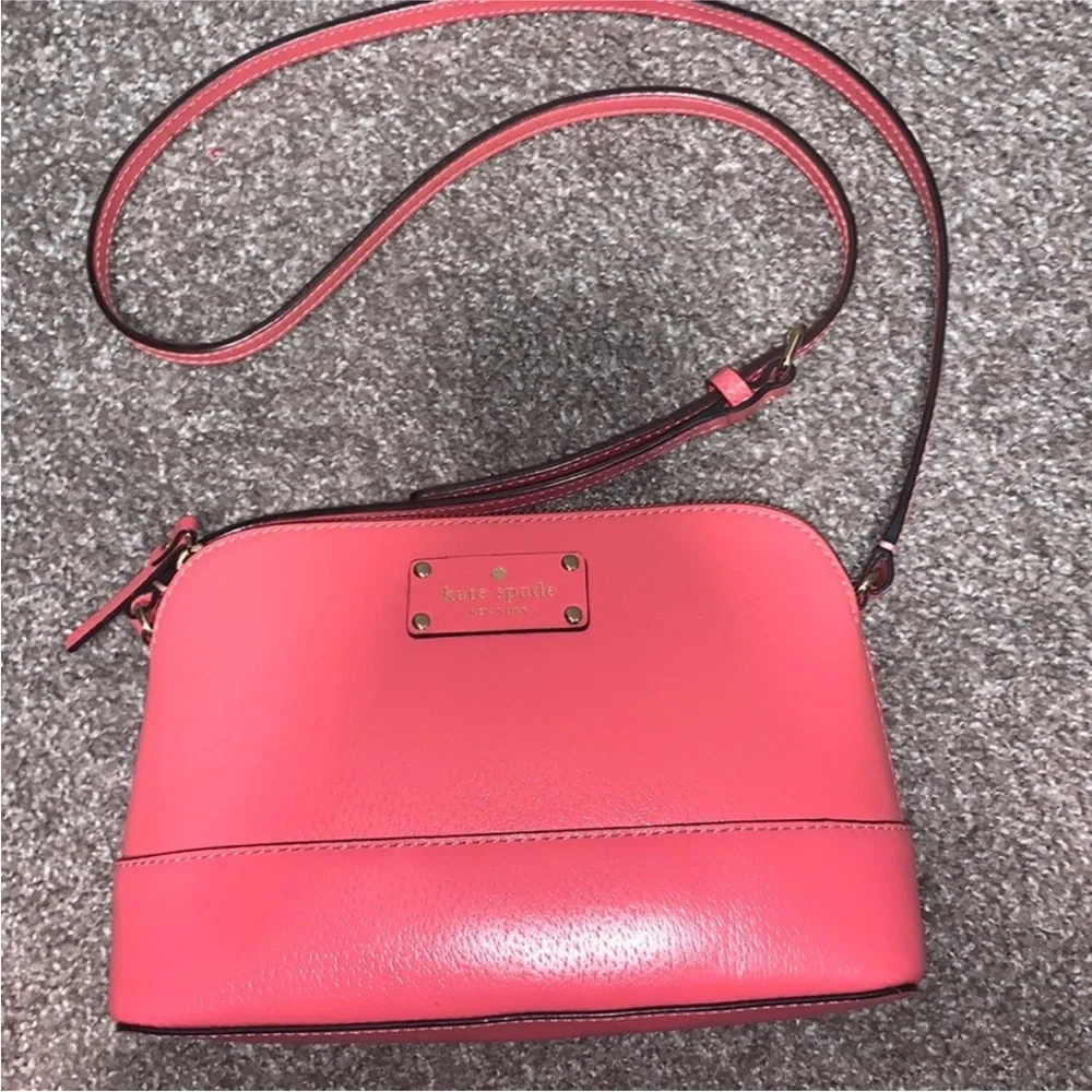Coral Kate Spade crossbody